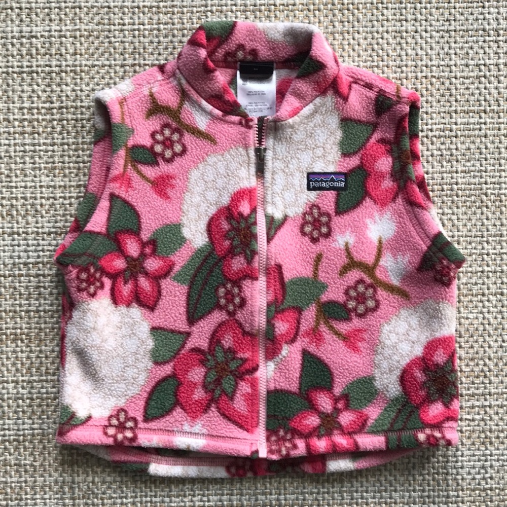 Patagonia Fleece Vest (size 24m)